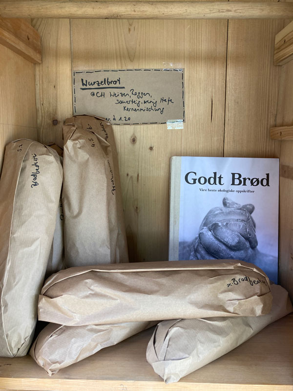 Brote im Kasten